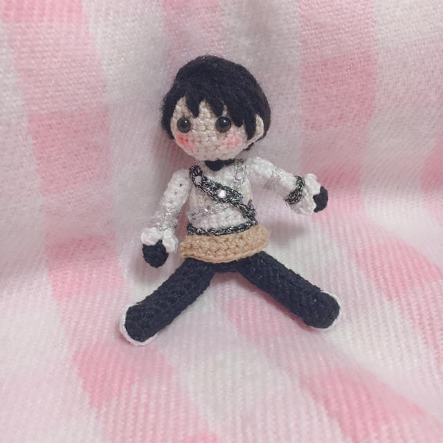 羽生結弦選手 羽生結弦 ハンドメイド あみぐるみの通販 by ゆき。's shop｜ラクマ