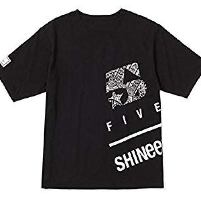 SHINee(シャイニー)のSHINee Tシャツ FIVE 2017 Mサイズ エンタメ/ホビーのタレントグッズ(アイドルグッズ)の商品写真