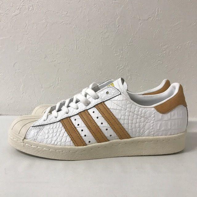 adidas(アディダス)の【28.5】 アディダス オリジナルス スーパースター 80s 白 180622 メンズの靴/シューズ(スニーカー)の商品写真