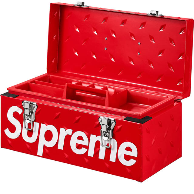 Supreme(シュプリーム)のsupreme Diamond Plate Tool Box 18AW 工具箱 インテリア/住まい/日用品のインテリア/住まい/日用品 その他(その他)の商品写真