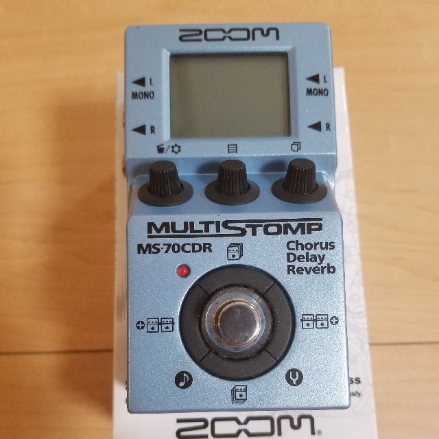 Zoom(ズーム)の美品 zoom ms70cdr 空間系マルチエフェクター 楽器のギター(エフェクター)の商品写真