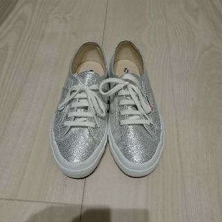 スペルガ(SUPERGA)のおぶこ様ご購入 SUPERGAスニーカー シルバー37(スニーカー)