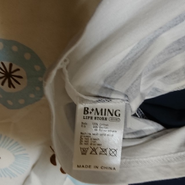 B:MING LIFE STORE by BEAMS(ビーミング ライフストア バイ ビームス)の《美品》B:MING byBEAMS カットソー 120㎝ キッズ/ベビー/マタニティのキッズ服男の子用(90cm~)(Tシャツ/カットソー)の商品写真