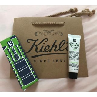 キールズ(Kiehl's)のキールズ リップ 箱と袋付き(リップケア/リップクリーム)