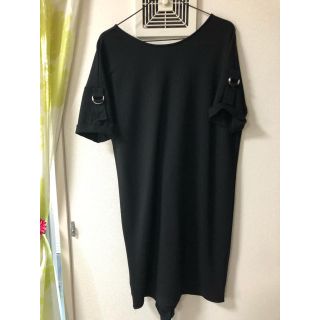 マウジー(moussy)のmoussy ブラックワンピース(ひざ丈ワンピース)