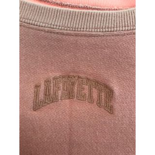 lafayette トレーナー USコットン ピンク 希少(スウェット)