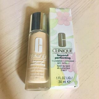 クリニーク(CLINIQUE)の【新品未使用】クリニークビヨンドパーフェクティングファンデーション(ファンデーション)