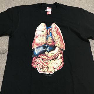 シュプリーム(Supreme)のSupreme Guts Tee 黒 S(Tシャツ/カットソー(半袖/袖なし))