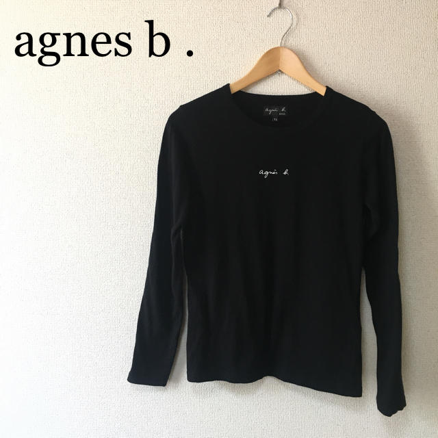 agnes b.(アニエスベー)のちー様専用アニエスベー 長袖ロゴTシャツ レディースのトップス(Tシャツ(長袖/七分))の商品写真