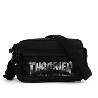 スラッシャー(THRASHER)の【THRASHER】2Wayミニショルダー［BK/WH(メッシュ)］(ショルダーバッグ)