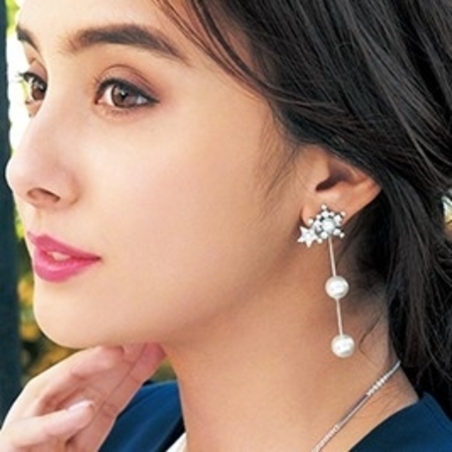 Chesty(チェスティ)のChesty Pearl Star Earring レディースのアクセサリー(イヤリング)の商品写真