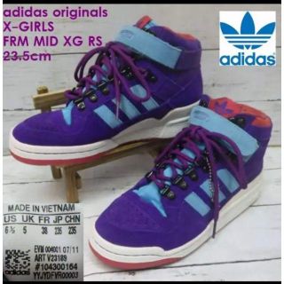 アディダス(adidas)のSAIL☆adidas ハイカット スニーカー X-GIRL XGRSフォーラム(スニーカー)