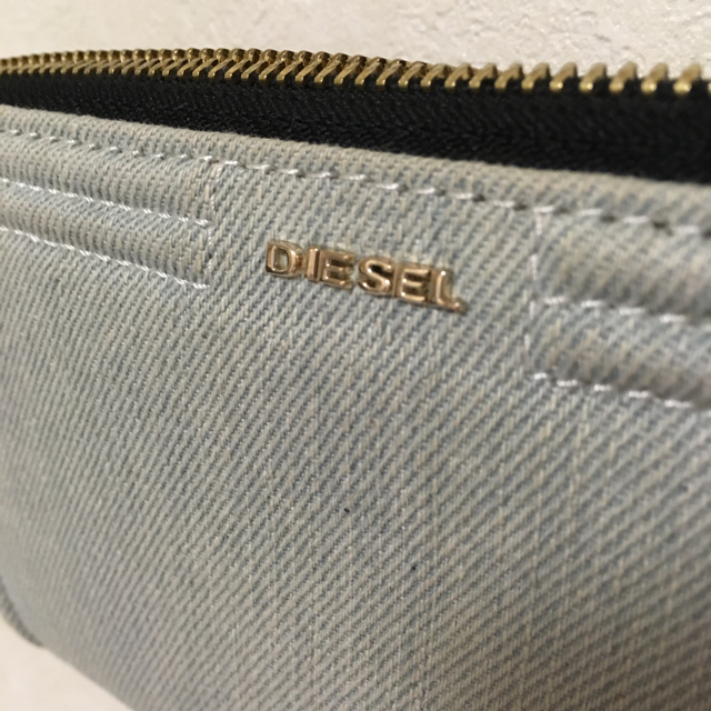 DIESEL(ディーゼル)のDIESEL 長財布 美品 デニム レディースのファッション小物(財布)の商品写真