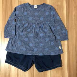 ベベノイユ(BEBE Noeil)のNoeil aime  BeBe 140㎝七分袖シャツ、キュロット(Tシャツ/カットソー)