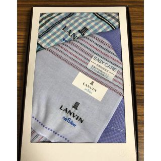 ランバン(LANVIN)のハンカチ 形態安定加工LANVIN(ハンカチ/ポケットチーフ)