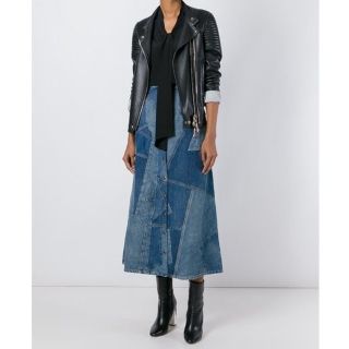 「【にこにこ2345様専用】SAINT LAURENT パッチワークデニム