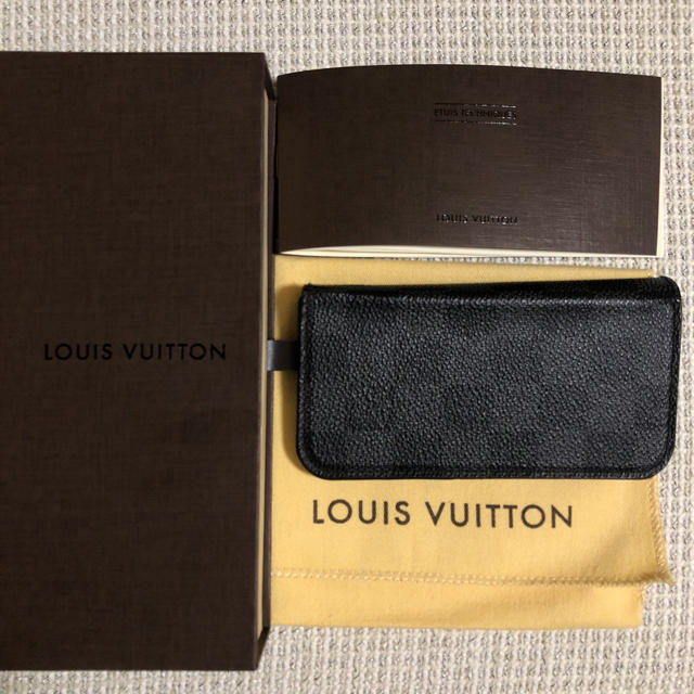 LOUIS VUITTON(ルイヴィトン)のルイヴィトン ダミエ フォリオiPhone 5 SEケース スマホ/家電/カメラのスマホアクセサリー(iPhoneケース)の商品写真