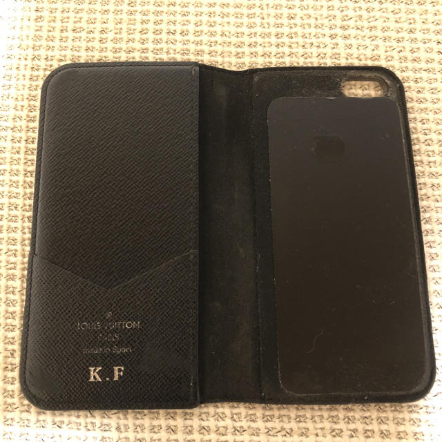 LOUIS VUITTON(ルイヴィトン)のルイヴィトン ダミエ フォリオiPhone 5 SEケース スマホ/家電/カメラのスマホアクセサリー(iPhoneケース)の商品写真