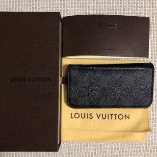 ルイヴィトン(LOUIS VUITTON)のルイヴィトン ダミエ フォリオiPhone 5 SEケース(iPhoneケース)