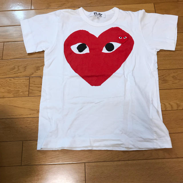 COMME des GARCONS(コムデギャルソン)のギャルソン プレイ M レディースのトップス(Tシャツ(半袖/袖なし))の商品写真