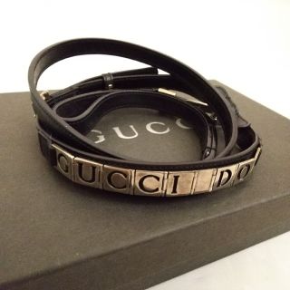 グッチ(Gucci)の夢様専用 GUCCI グッチ リード付き 首輪 犬用(犬)