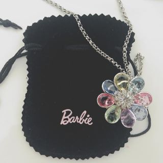 バービー(Barbie)のBarbie ネックレス 花 ビーズ(ネックレス)