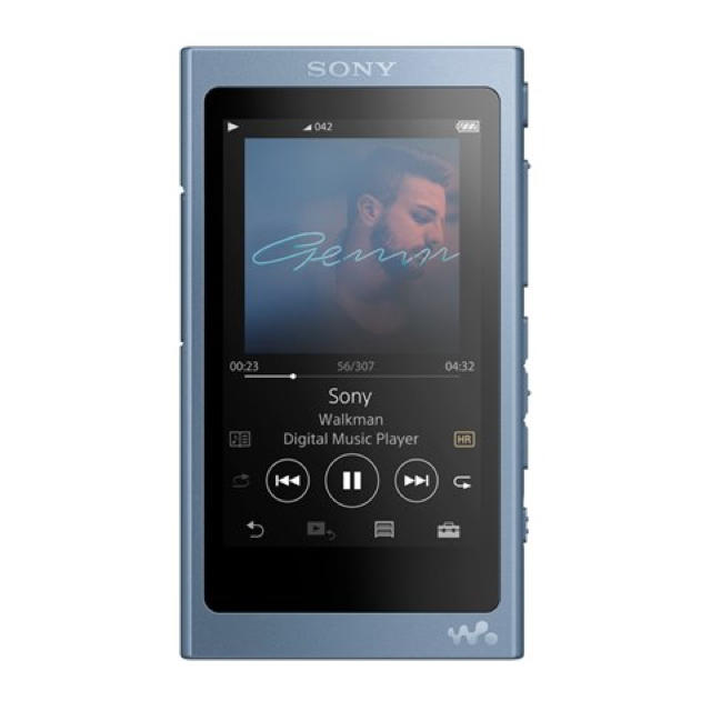 WALKMAN(ウォークマン)のソニー　ウォークマン　NW-A45 16GB ムーンリットブルー スマホ/家電/カメラのオーディオ機器(ポータブルプレーヤー)の商品写真