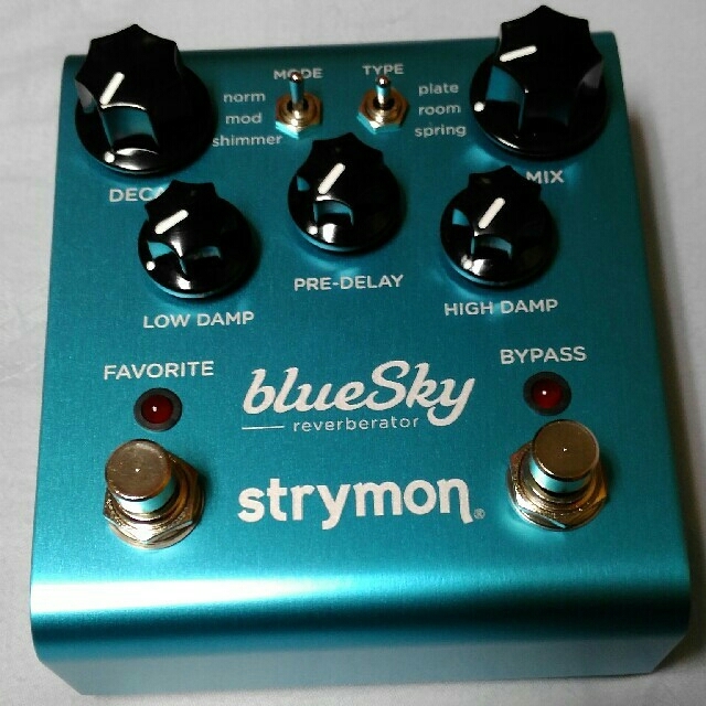 【新品未使用】Strymon Bluesky リバーブ エフェクター