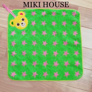 ミキハウス(mikihouse)の新品未使用☆ミキハウス プッチー ループ付きタオル☆(タオル)