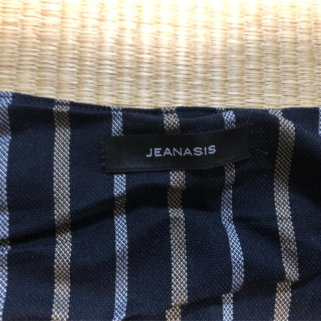 JEANASIS(ジーナシス)のストライプロープサロペF レディースのパンツ(サロペット/オーバーオール)の商品写真