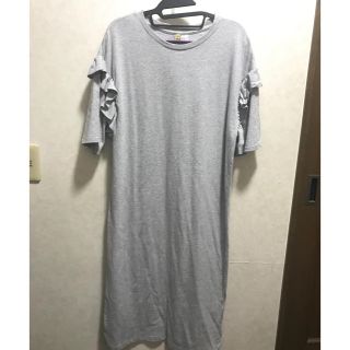 エイチアンドエム(H&M)のH&M  Tシャツ ワンピース(ロングワンピース/マキシワンピース)