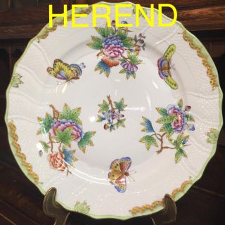 ヘレンド(Herend)のmii 様専用  ヘレンド⭐︎ プレート 25cm ⭐︎ヴィクトリアブーケ(食器)