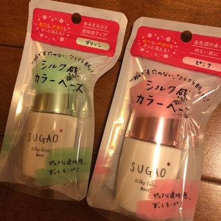 ロートセイヤク(ロート製薬)のSUGAO シルク感カラーベース(化粧下地)