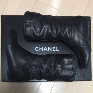 シャネル(CHANEL)のekubo051様 専用  CHANEL■シャネル ショート ブーツ 38(ブーツ)