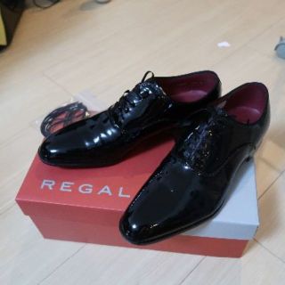 リーガル(REGAL)の【美品】リーガル　エナメル　メンズドレスシューズ(ドレス/ビジネス)