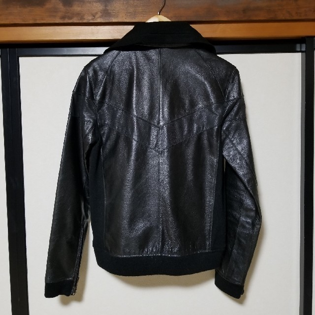 SLOWWEAR 　シングルライダース　レザージャケット メンズのジャケット/アウター(ライダースジャケット)の商品写真