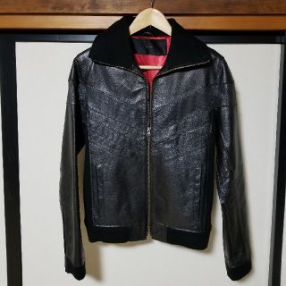 SLOWWEAR 　シングルライダース　レザージャケット(ライダースジャケット)