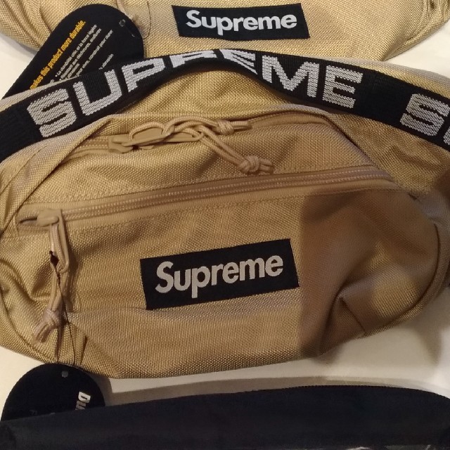 Supreme(シュプリーム)の18ss Supreme Waist Bag Tan/シュプリームウエストバッグ メンズのバッグ(ウエストポーチ)の商品写真