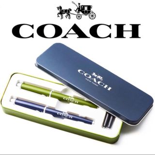 コーチ(COACH)のコーチ モノ・マックス 万年筆＆ボールペン セット(ペン/マーカー)