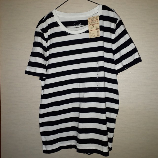 MUJI (無印良品)(ムジルシリョウヒン)のスイクン様専用　　無印ボーダーTシャツ レディースのトップス(Tシャツ(半袖/袖なし))の商品写真