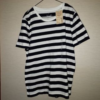 ムジルシリョウヒン(MUJI (無印良品))のスイクン様専用　　無印ボーダーTシャツ(Tシャツ(半袖/袖なし))