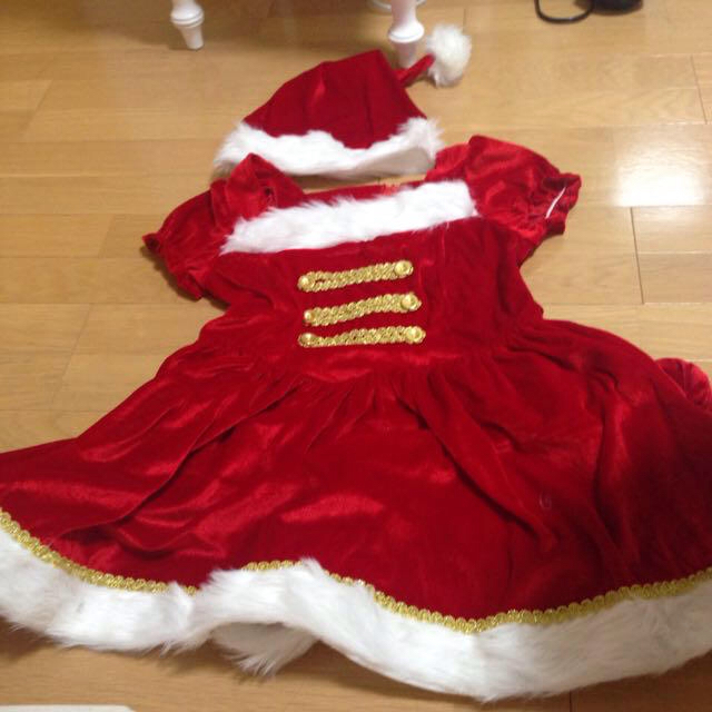 クリスマスコスプレ レディースのワンピース(ミニワンピース)の商品写真