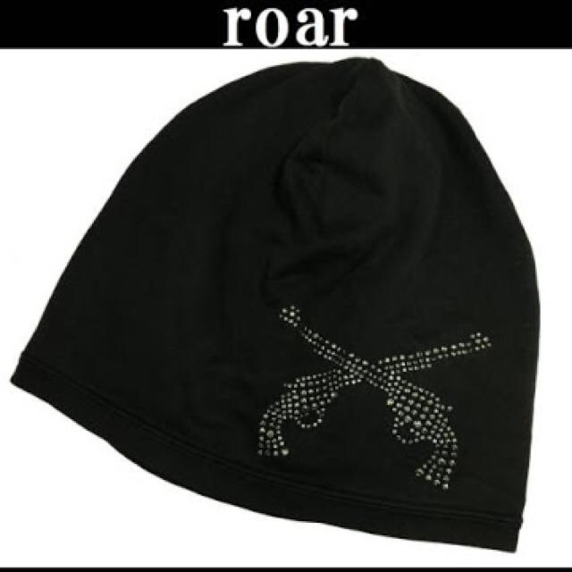 roar(ロアー)のroar ロアー 帽子 スワロフスキー クロスガン メンズの帽子(ニット帽/ビーニー)の商品写真