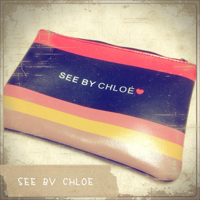 Chloe(クロエ)のCHLOE クッションポーチ୨୧♡ॢ レディースのファッション小物(ポーチ)の商品写真