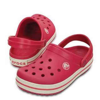 クロックス(crocs)の新品 20㎝ クロックス クロックバンド ラズベリー(サンダル)