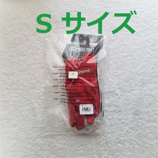 シュプリーム(Supreme)の正規購入 新品 込supreme fox glove red S(手袋)