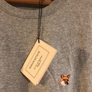 メゾンキツネ(MAISON KITSUNE')のメゾンキツネ★FOX Tシャツ L(Tシャツ/カットソー(半袖/袖なし))