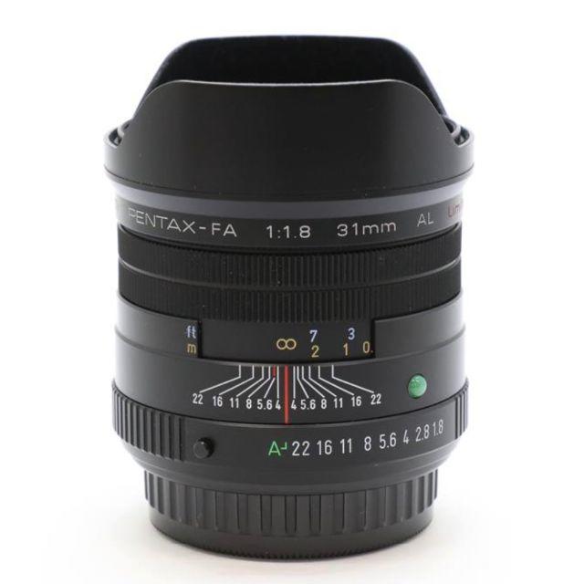 PENTAX(ペンタックス)の美品 ペンタックス FA 31mm F1.8 ブラック  スマホ/家電/カメラのカメラ(レンズ(単焦点))の商品写真