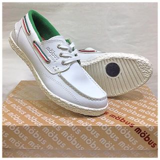 【新品】mobus/モーブス WEIDEN/ヴァイデン WHITE 24.0㎝(スニーカー)