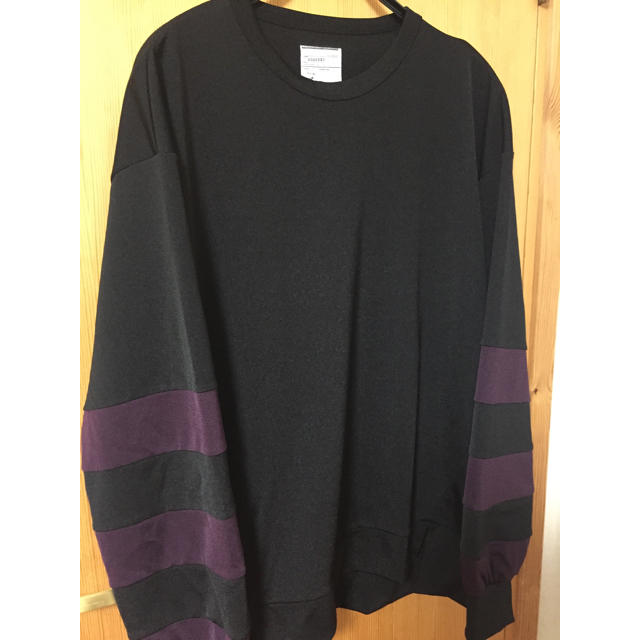 SHAREEF(シャリーフ)のSHAREEF 17aw PULL-OVER ブラック サイズ 1 メンズのトップス(スウェット)の商品写真